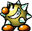 Sprite of Tap-Tap the Golden from Super Mario World 2: Yoshi's Island.