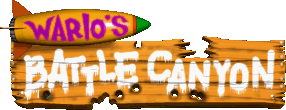 Logo for Wario's Battle Canyon