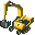 Icon of the Gold Mantis kart.