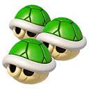 Triple Green Shells