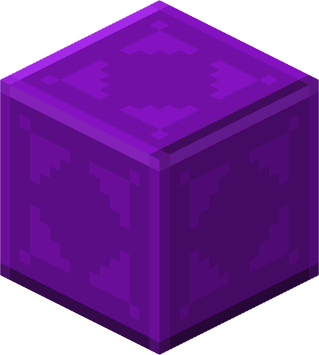 File:Minecraft Mario Mash-Up Purple Terracotta Render.png