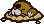 Battle idle animation of a Monty Mole from Paper Mario