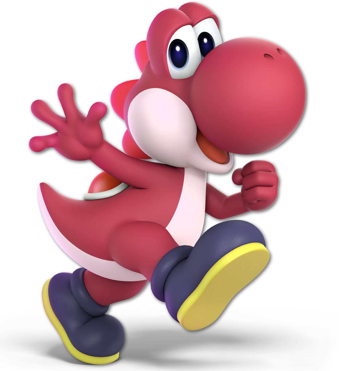 File:Red Yoshi SSBU.png - Super Mario Wiki, the Mario encyclopedia