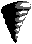 A sprite of a Swirlwind from Donkey Kong Land