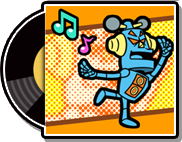 The record case for the Japanese version of Mike's Theme in WarioWare Gold