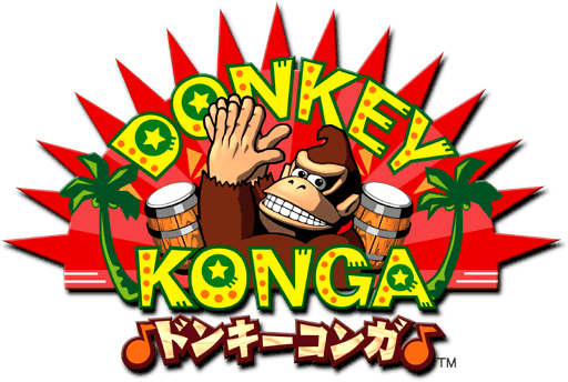 File:Donkey Konga JP logo ingame.png