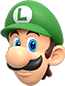 Head of Luigi.