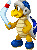 Sprite of a Boomerang Bro from Mario & Luigi: Bowser's Inside Story + Bowser Jr.'s Journey.