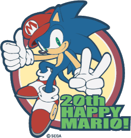 File:Mario 20th Sonic.png