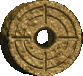 Sprite of a millstone from Donkey Kong Country for Game Boy Advance