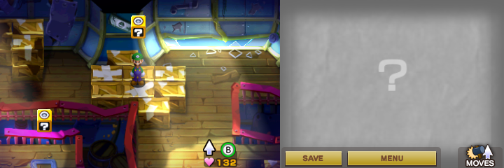 Seventh block in Koopa Cruiser of Mario & Luigi: Superstar Saga + Bowser's Minions.