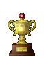 File:MKDD Mushroom Cup Gold Trophy.png