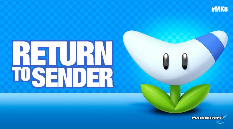 Boomerang Flower "RETURN TO SENDER"