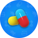 The icon used for Stage Mode-related achievements in Dr. Mario World