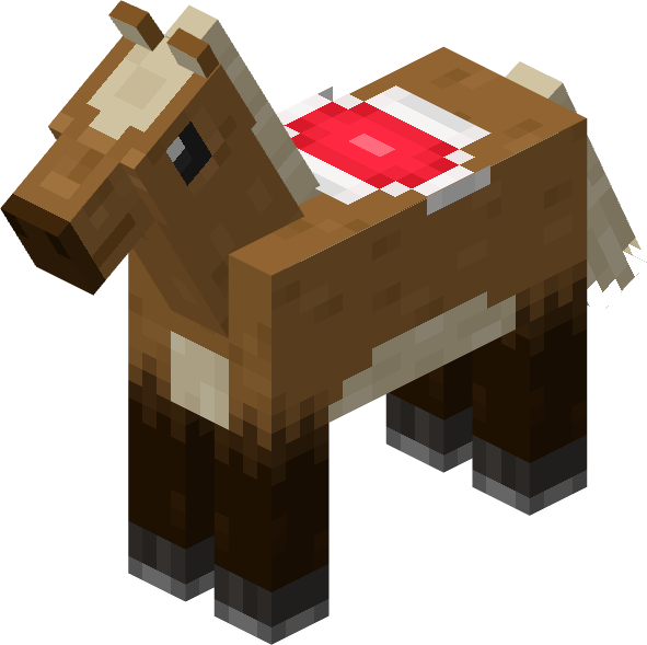File:Minecraft Mario Mash-Up Horse Creamy Saddled Render.png
