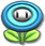 Sprite of a Ice Flower, from Puzzle & Dragons: Super Mario Bros. Edition.