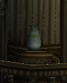 A screenshot of a vase in the Luigi's Mansion stage from Super Smash Bros. Brawl, which goes unused in the game of the same name.