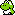Sprite of a Baby Yoshi, from the NES version of Yoshi.