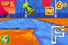 Screenshot of a letter in Diddy Kong Pilot's 2003 build