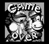 The Game Over screen