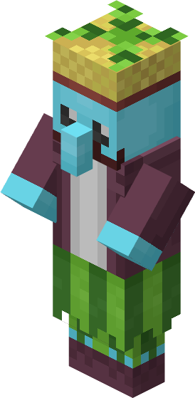 File:Minecraft Mario Mash-Up Snow Fisherman Villager Render.png