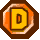 Sprite of the Power Rush badge in Paper Mario: The Thousand-Year Door.