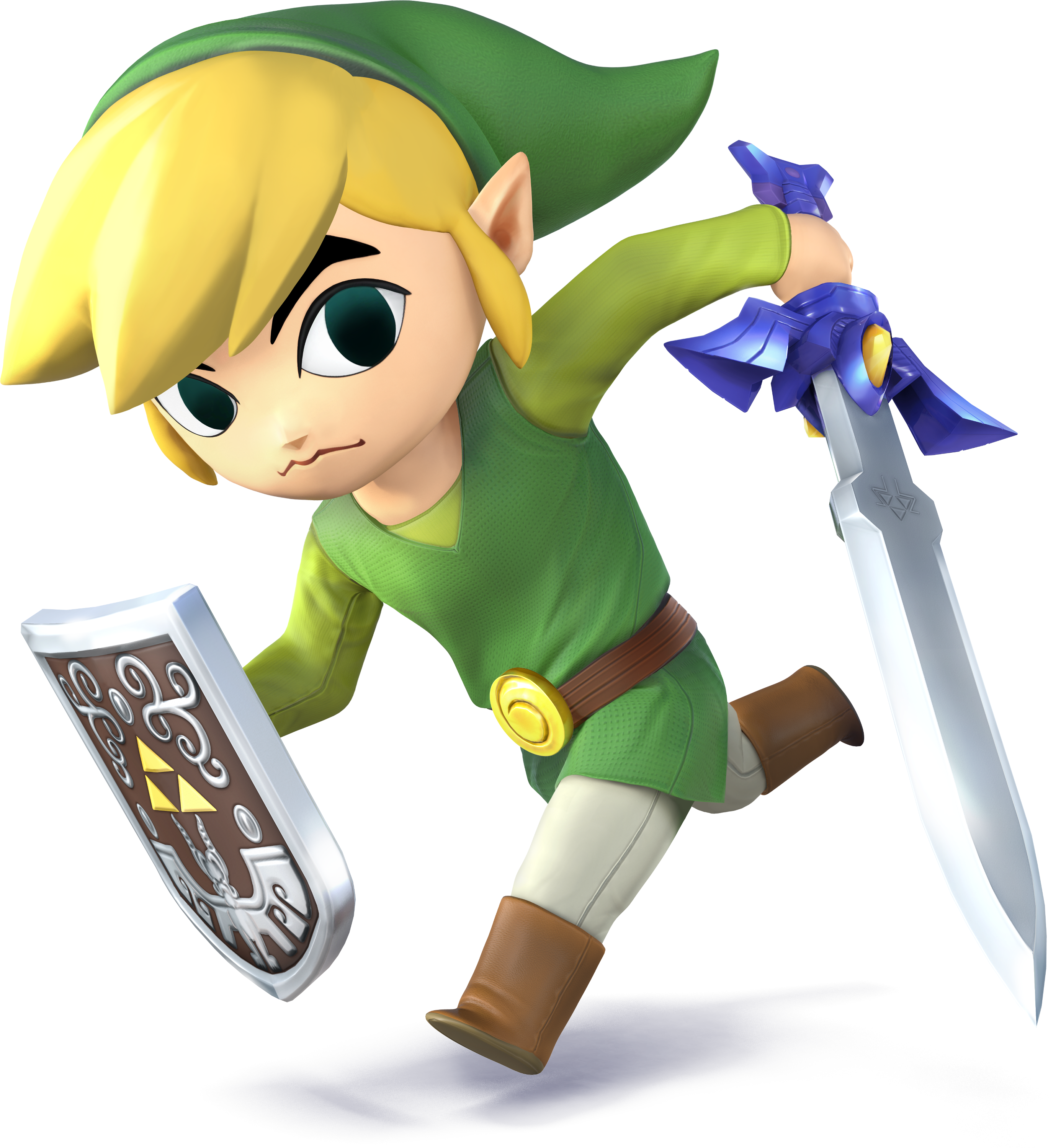 Artwork of Toon Link for Super Smash Bros. for Nintendo 3DS / Wii U