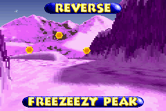 Screenshot of a track opening in the 2004 voxel engine build of Banjo-Pilot, for comparison with Diddy Kong Pilot's 2003 build