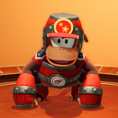 File:Diddy Kong (Barrel Gear) - Mario Strikers Battle League.png