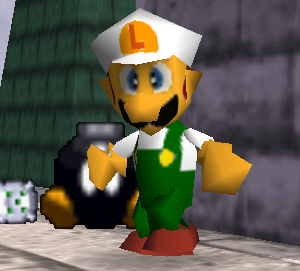 File:Fire Luigi - Super Smash Bros.png
