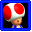 Placement icon for Toad in Mario Kart 64
