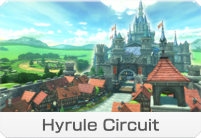 Hyrule Circuit icon, from Mario Kart 8.
