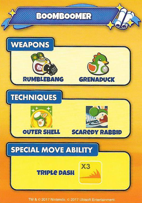 File:MRKB Rabbid Yoshi Card Back.png - Super Mario Wiki, the Mario ...