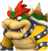 A side view of Bowser, from Mario Super Sluggers.
