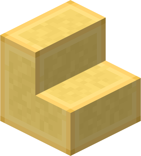 File:Minecraft Mario Mash-Up Smooth Sandstone Brick Stairs Render.png