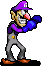 Waluigi, from the Game & Watch Gallery 4 version of Boxing.