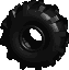 Sprite of a tire from Donkey Kong Country 2: Diddy's Kong Quest