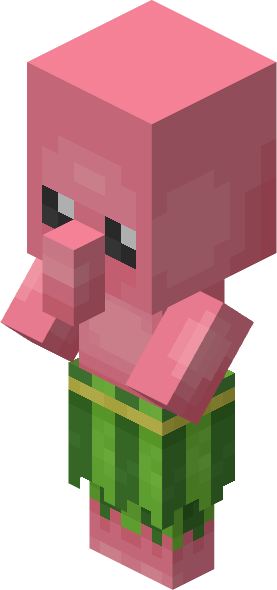 File:Minecraft Mario Mash-Up Plains Baby Villager Render.png