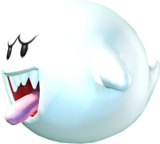 File:NSMBW Asset Model Boo.png - Super Mario Wiki, the Mario encyclopedia