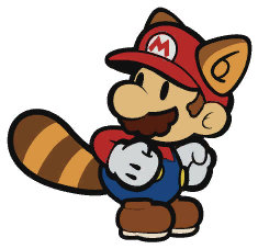 File:Paper Raccoon Mario.png