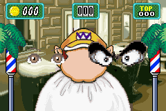 Screenshot of Wario's Roulette in Wario Land 4