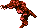 Sprite of a red Kritter from Donkey Kong Country for Game Boy Color
