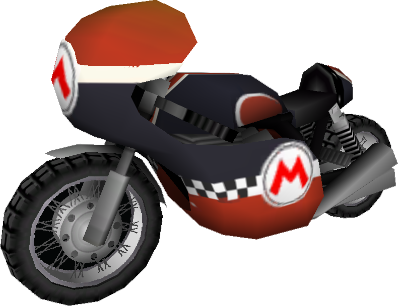 File:Mach Bike (Mario) Model.png - Super Mario Wiki, the Mario encyclopedia