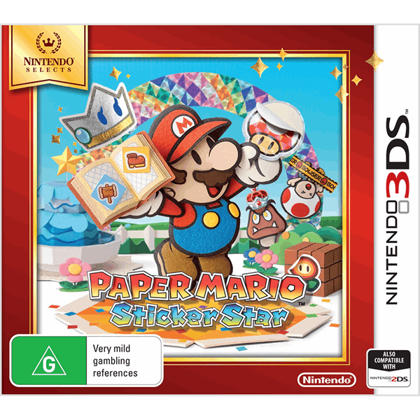 File:Paper Mario Sticker Star Nintendo Selects AUS.png