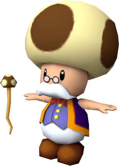 File:SMS Toadsworth Model.png - Super Mario Wiki, the Mario encyclopedia