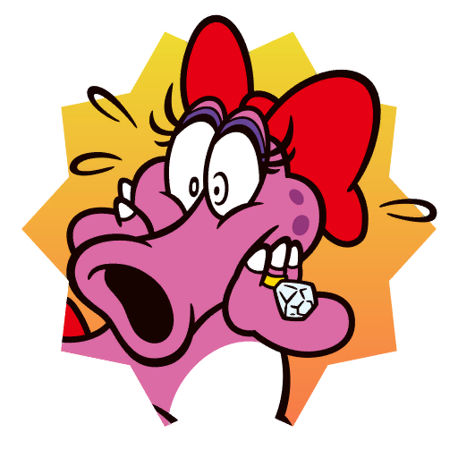File:Sticker Birdo (sad) - Mario Party Superstars.png