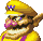 Icon of Wario from Mario Kart DS.