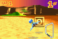 Screenshot of a letter in Diddy Kong Pilot's 2003 build