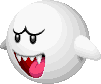 Sprite of a Big Boo from Mario & Luigi: Bowser's Inside Story + Bowser Jr.'s Journey.