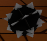 A Spiked Ball in Paper Mario: Color Splash